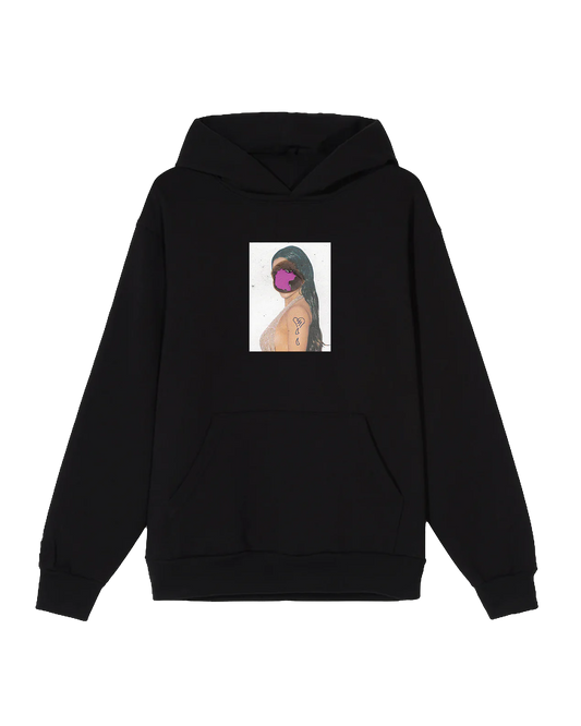 Rosalia - La Fama R Hoodie (Black)